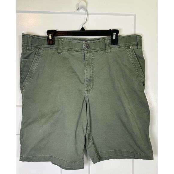 Swiss‎ Tech Mens Shorts Size 40 Green Distressed - Picture 1 of 14